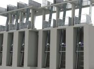 Mechanical bar screen installation